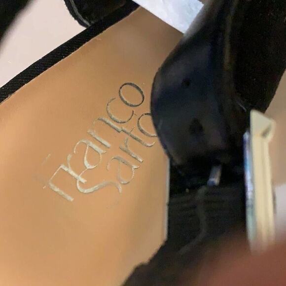 FRANCO SARTO L-TRELLIS BLACK SANDALS SIZE 10M‎ - Picture 6 of 6